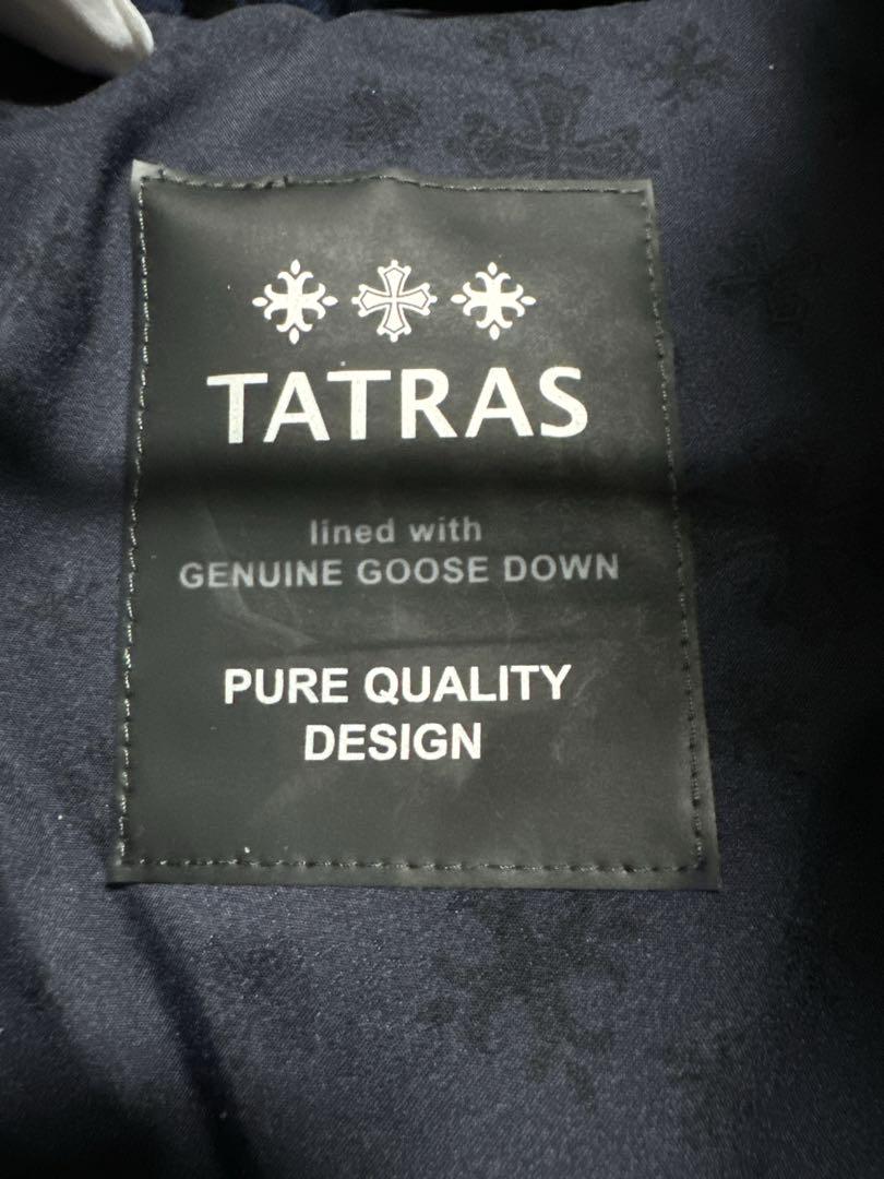 ほぼ新品未使用品 TATRAS ドミツァーノRライン ネイビー