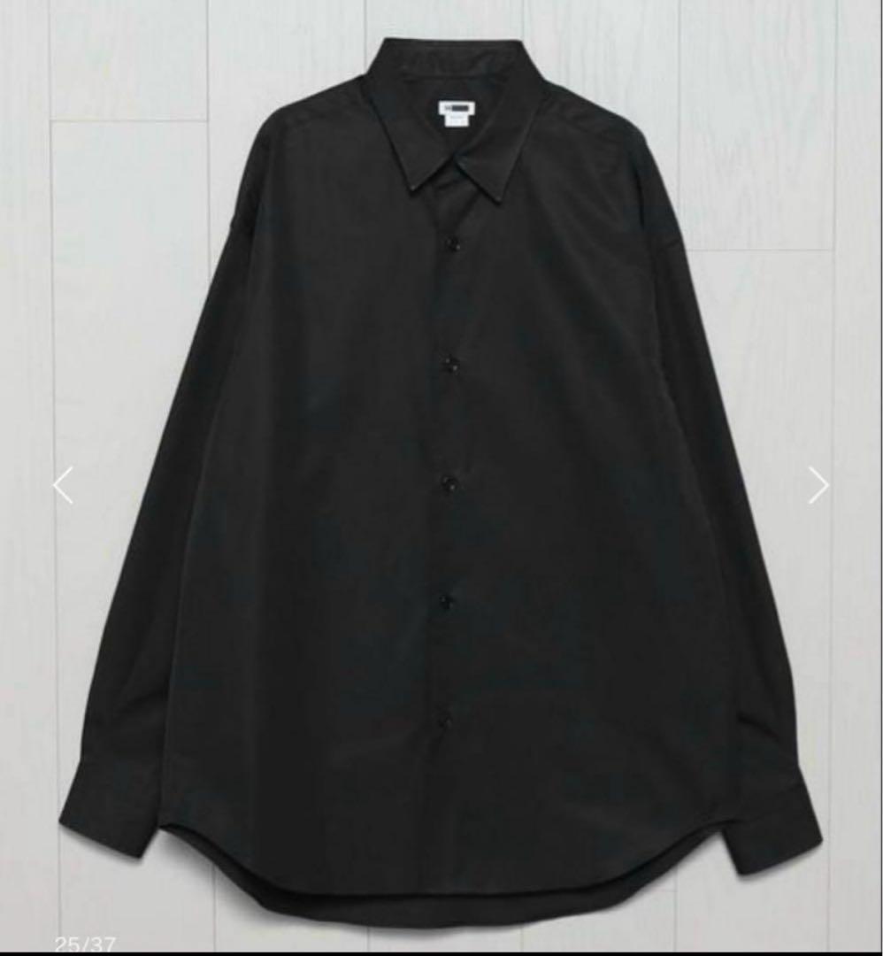 実力 H トーマス メイソン バルーン レギュラー シャツ 黒M H BEAUTY YOUTH UNITED ARROWS