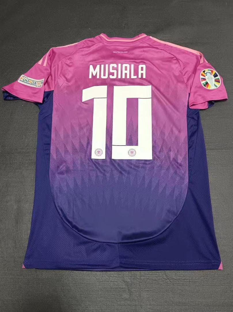 ドイツ代表 MUSIALA 24-25 サッカーホームユニフォームホーム 10番