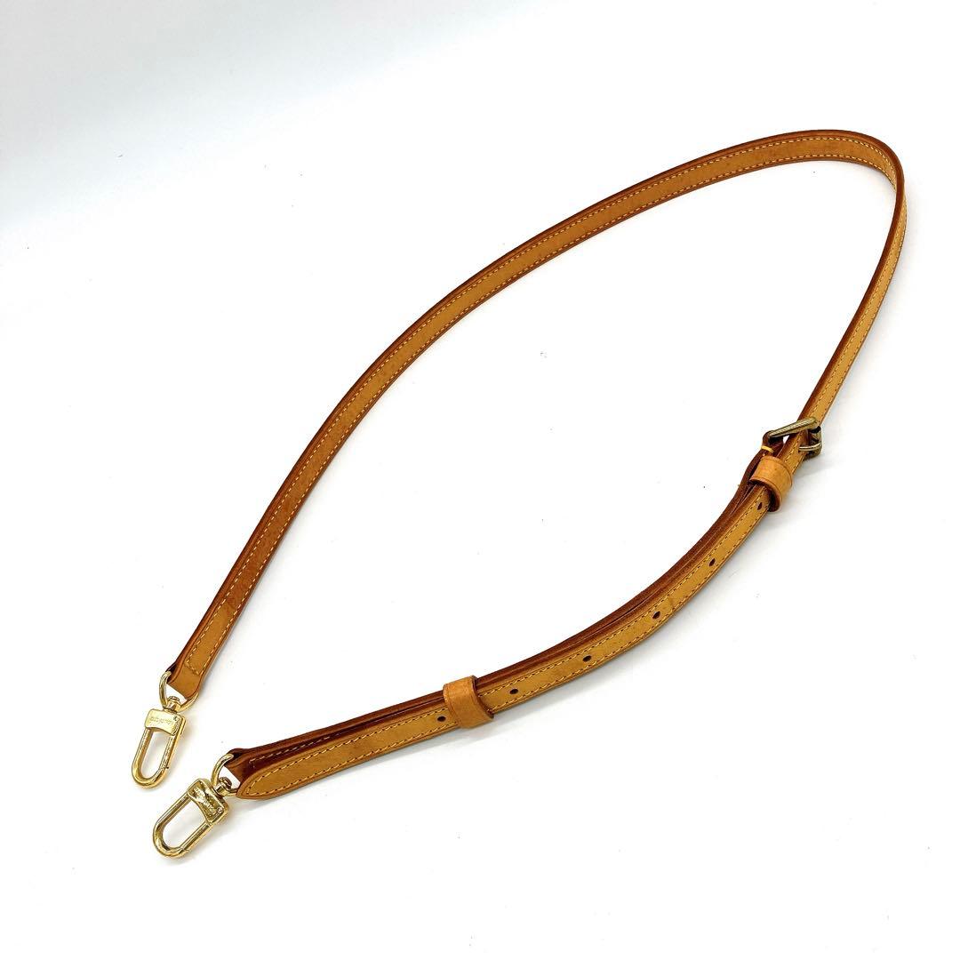 LOUIS VUITTON ショルダーストラップ ヌメ革 約118cm