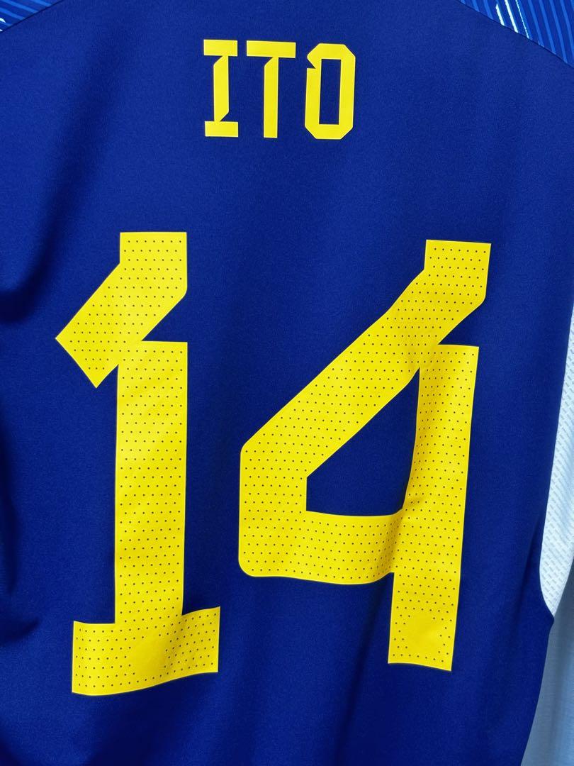 日本代表　ユニフォーム　伊東純也　14 匿名配送 サッカー日本代表ユニフォーム #14 ITO (伊東 純也) 最新モデル