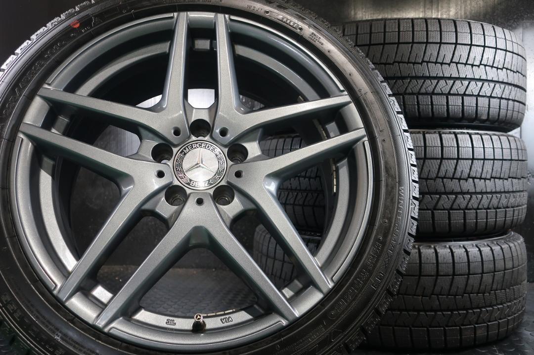 上イボ付 国産スタッドレス 225|45R18 ベンツ用 CLA ABCクラス