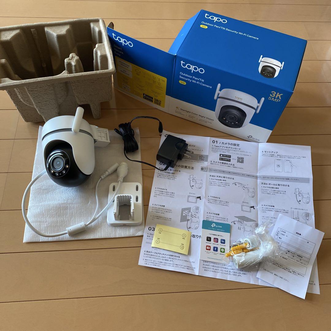 tapo 屋外用カメラ ワイヤレス 製品型番 TC43(500万画素)
