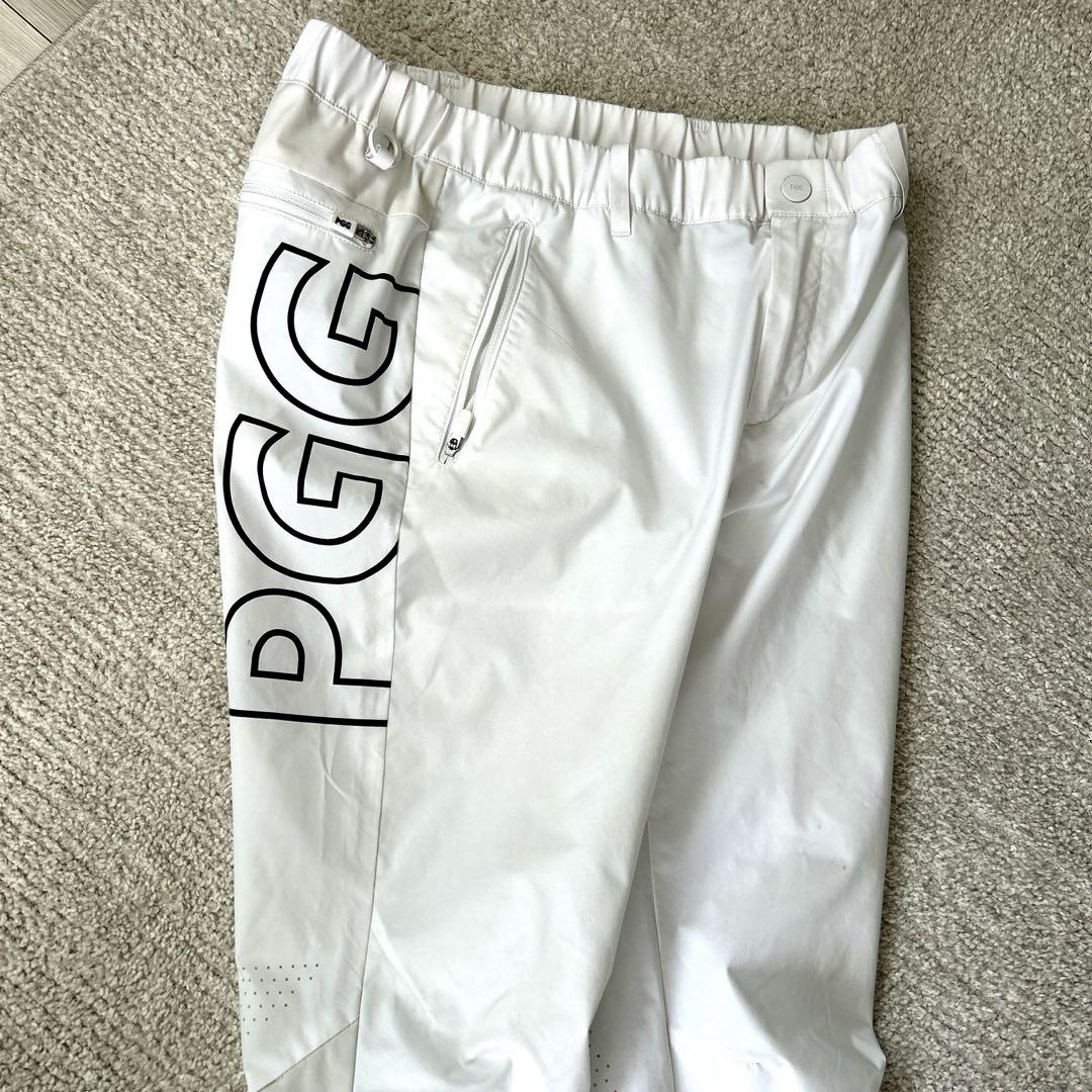 pggパーリーゲイツ☆完売品‼️白パンツ/pggロゴマーク/レディスサイズ1(m)