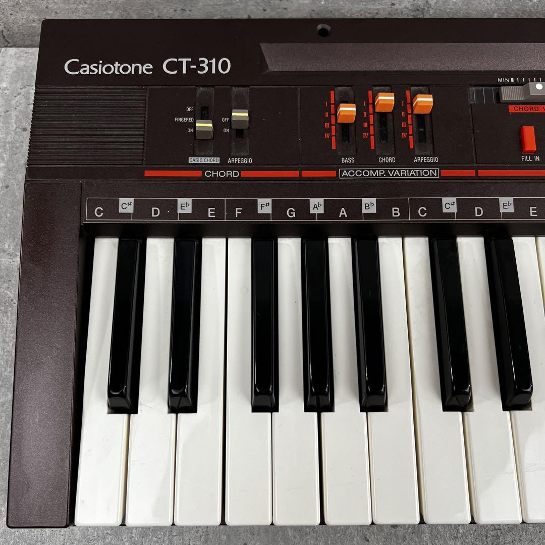 【希少】カシオ CASIO シンセサイザー Casiotone CT-310 Casio CT-310 Casiotone Keyboard Synthesizer Piano | eBay
