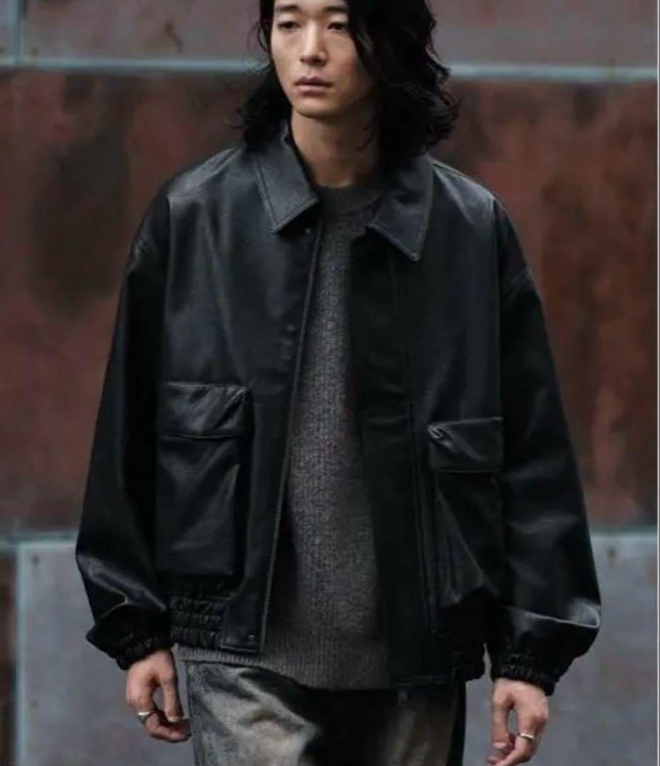 ジャケット・アウター ARTIFICIAL GRAIN SHORT BLOUSON