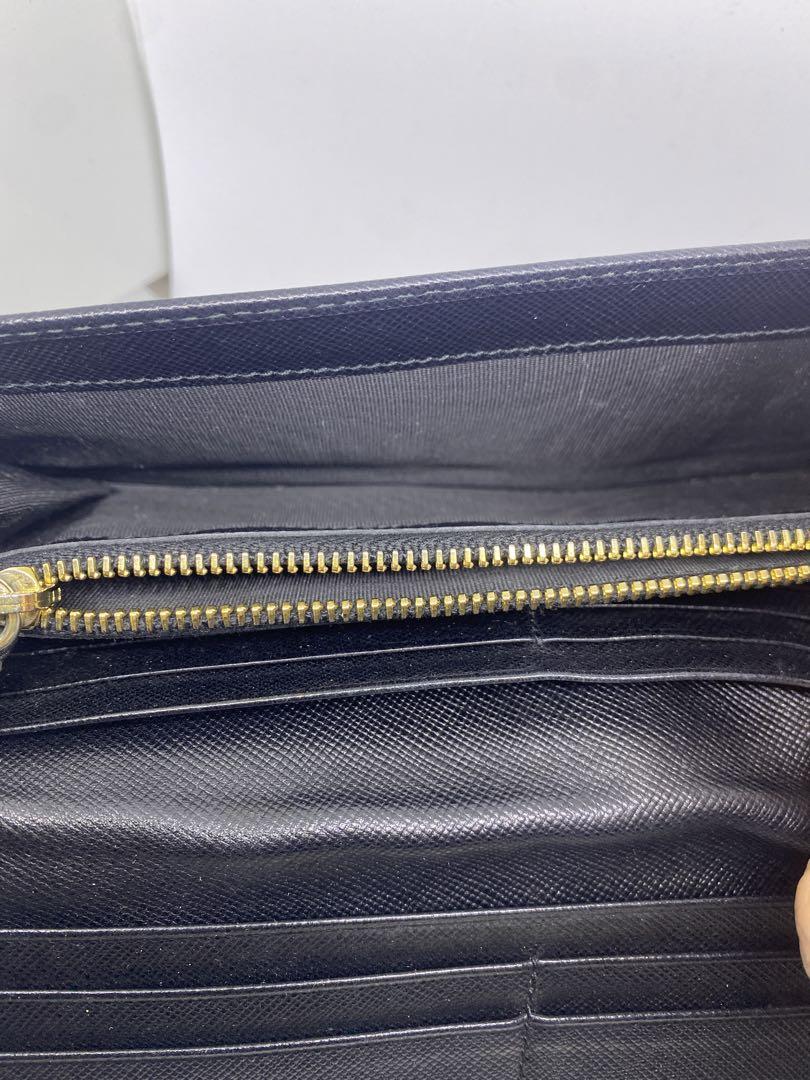 プラダ PRADA キルティング 長財布 【中古】