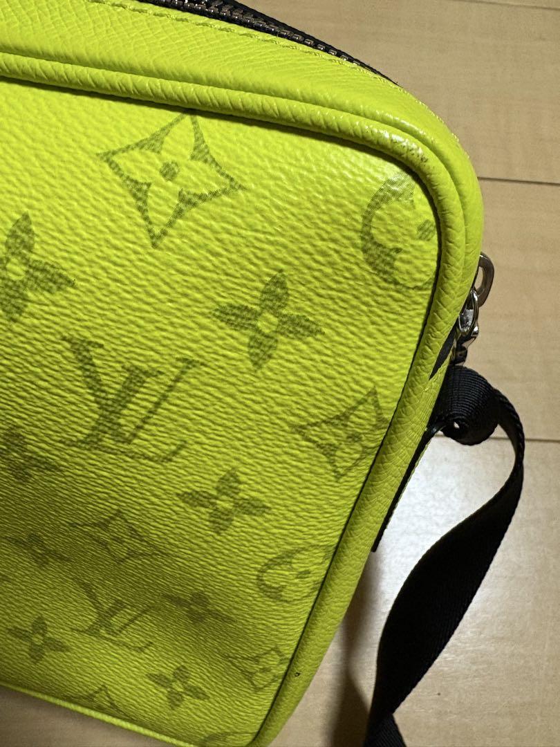LOUIS VUITTON タイガラマ アウトドアメッセンジャー イエローメンズ
