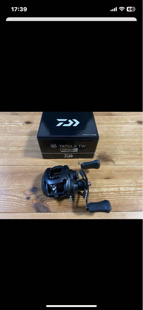 Daiwa TATULA TW 100SHLリール 黒