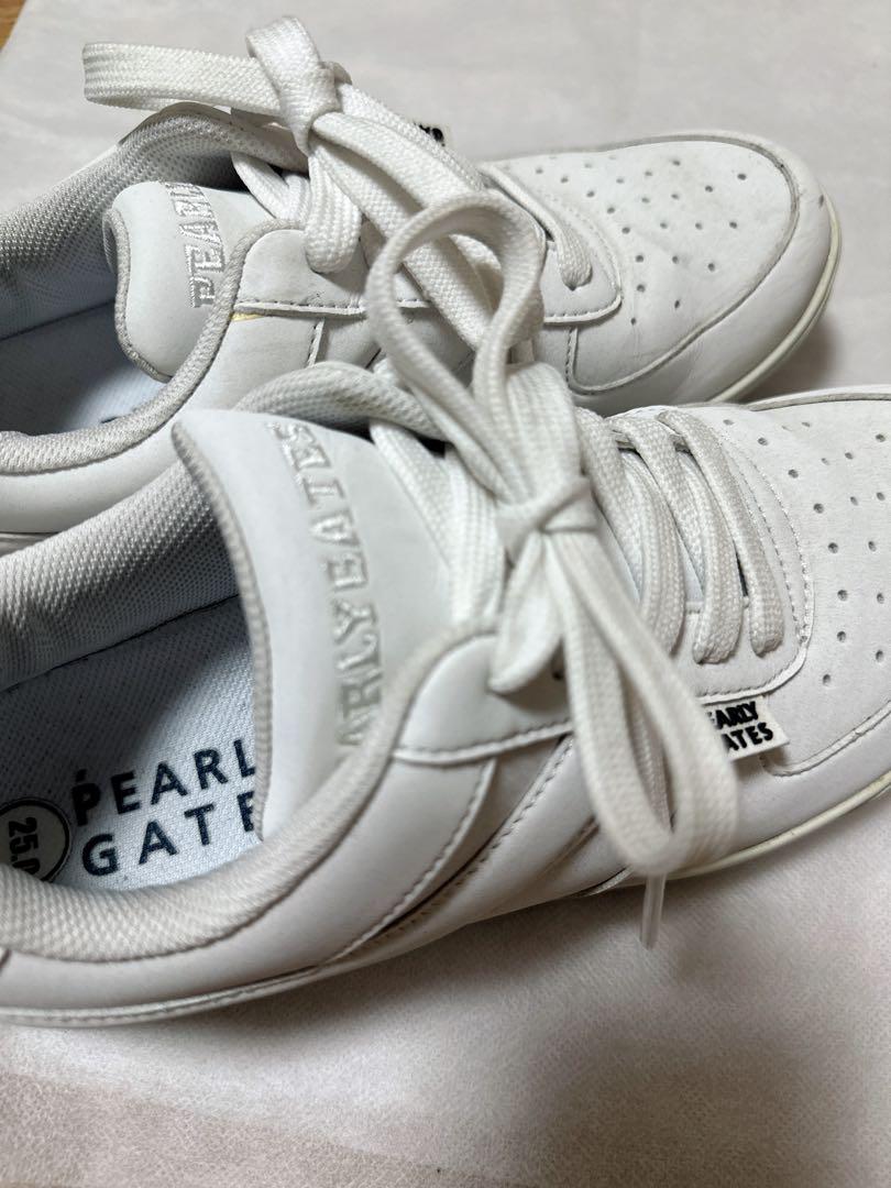 PEARLY GATES ゴルフシューズ 89 25cm ホワイト