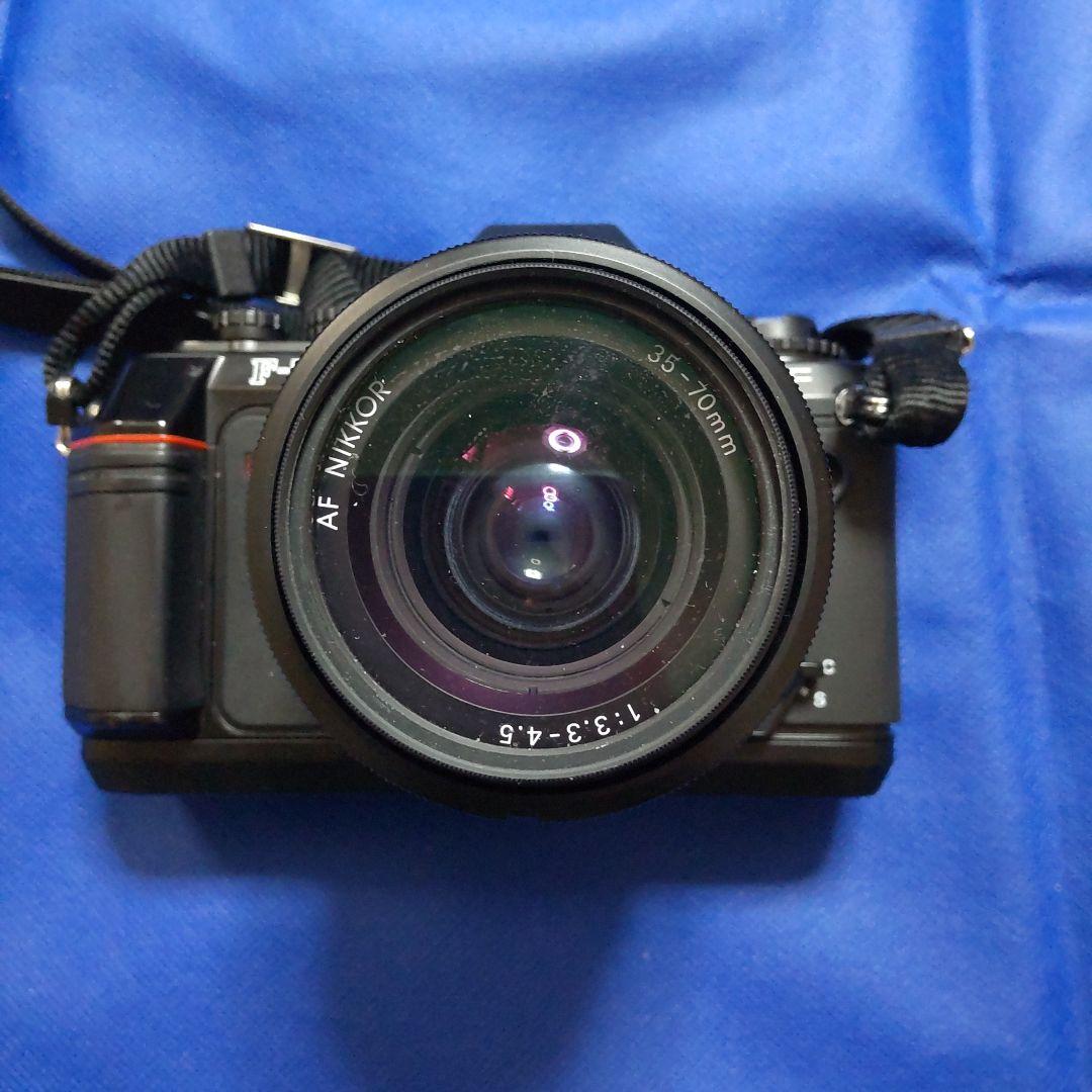 ニコン F-501 一眼レフフィルムカメラ 他 スピードライト、ズームレンズ付き ニコン F-501 一眼レフフィルムカメラ 他 スピードライト