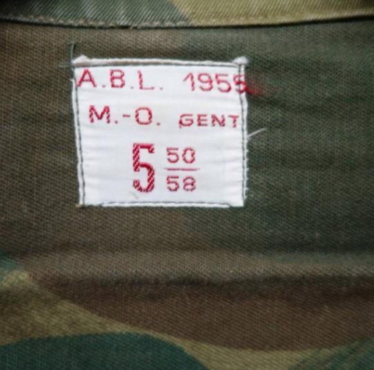 ABL ベルギー軍 1955 空挺部隊スモックジャケット ムーン