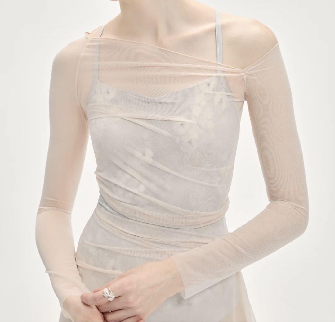Typha バレエ トップス アシンメトリー Typha バレエ トップス アシンメトリー - メルカリ