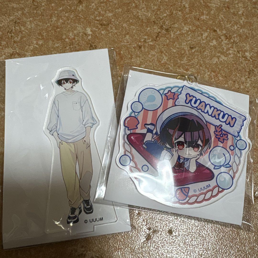 からぴち夏休み　ひらかたパーク　 アクリルキーホルダー　ゆあんくん　えとさん 限定セール カラフルピーチ ひらかたパーク アクリル