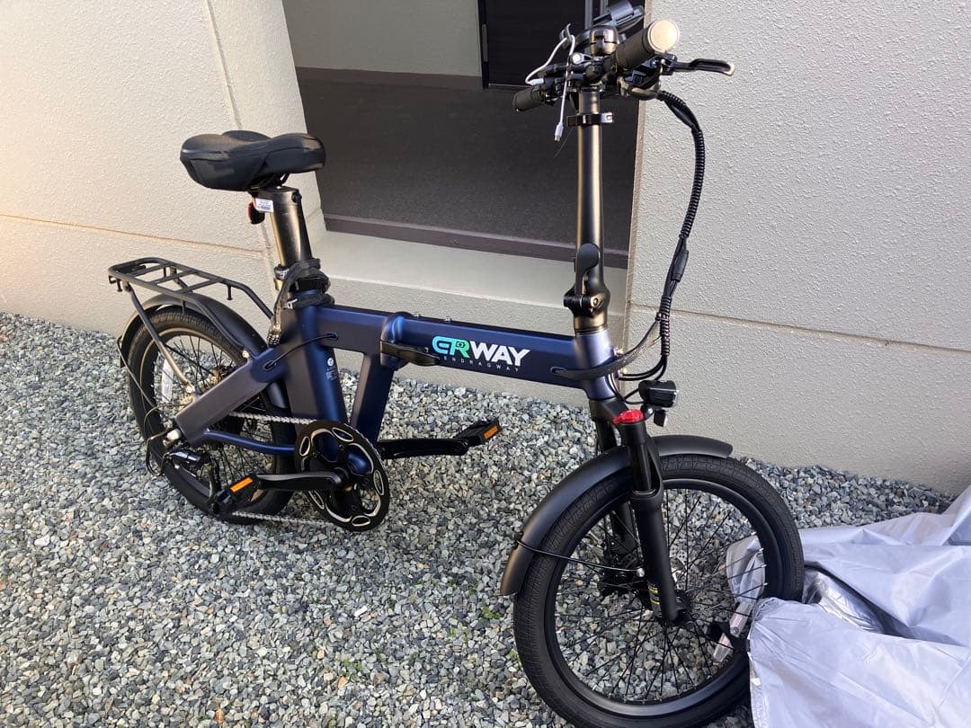 GRWAY 電動アシスト自転車 ダークブルー
