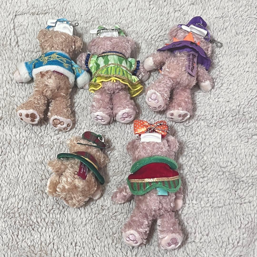 ダッフィー＆シェリーメイ ぬいぐるみストラップ バッジ 11体セット