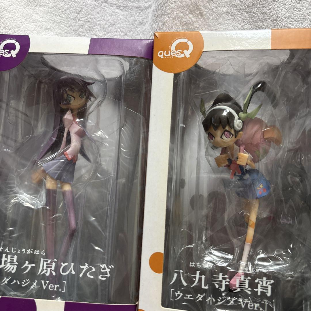 【未開封】戦場ヶ原ひたぎ　八九寺真宵 ウエダハジメVer フィギュアセット