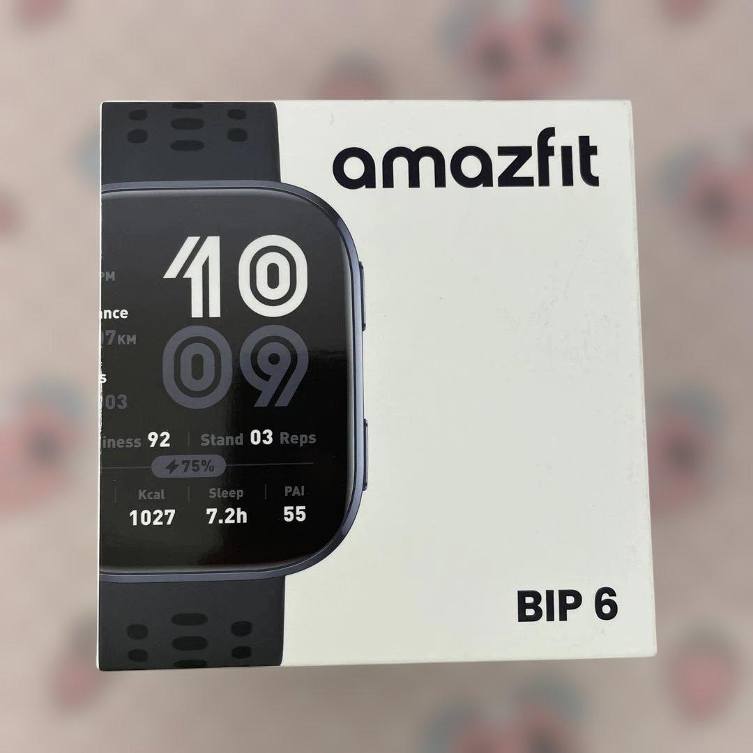 10054 未開封Amazfit Bip 6 スマートウォッチ 2000nit新品、♥