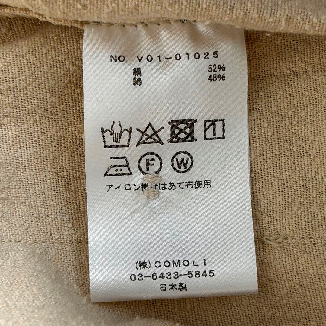 ★最終値下げ★COMOLI S/Cドットスタンドカラージャケット 1