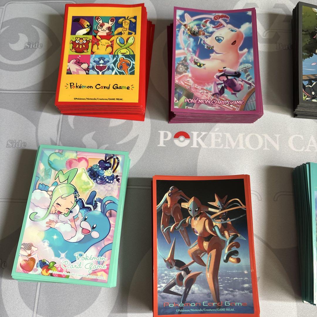 値下げ！！　ポケモンカードスリーブ　セット ポケモンカードゲーム スリーブセット - メルカリ