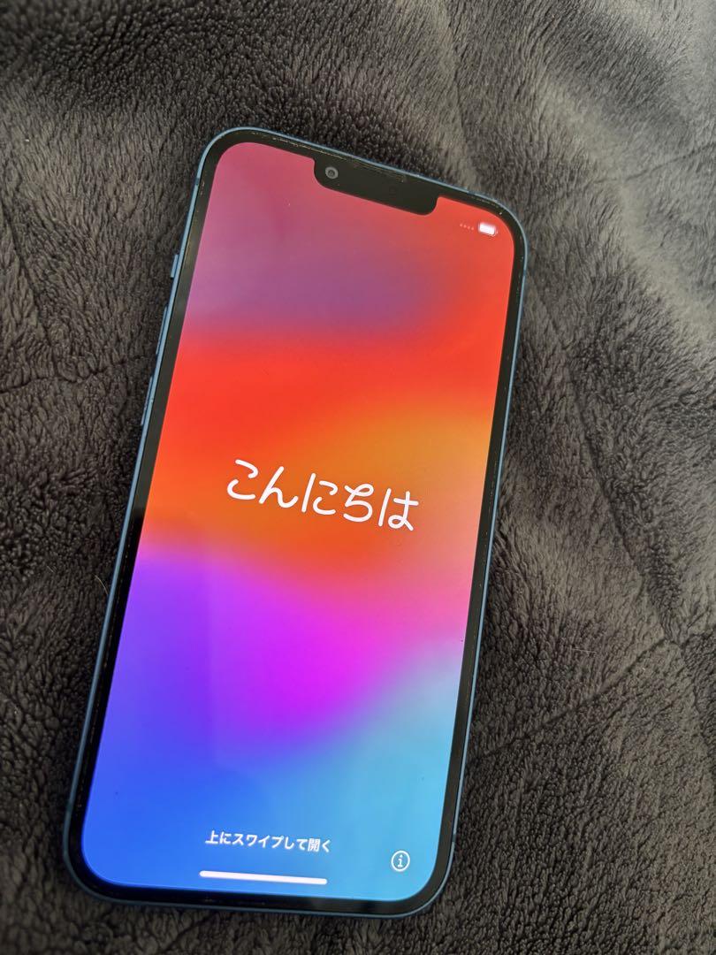 よ*り様 iPhone13 本体 ブルー