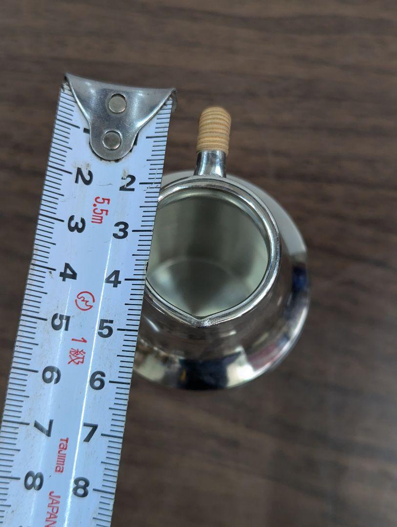 【未使用】大阪浪華錫器　本錫　酒器　徳利　お猪口　セット