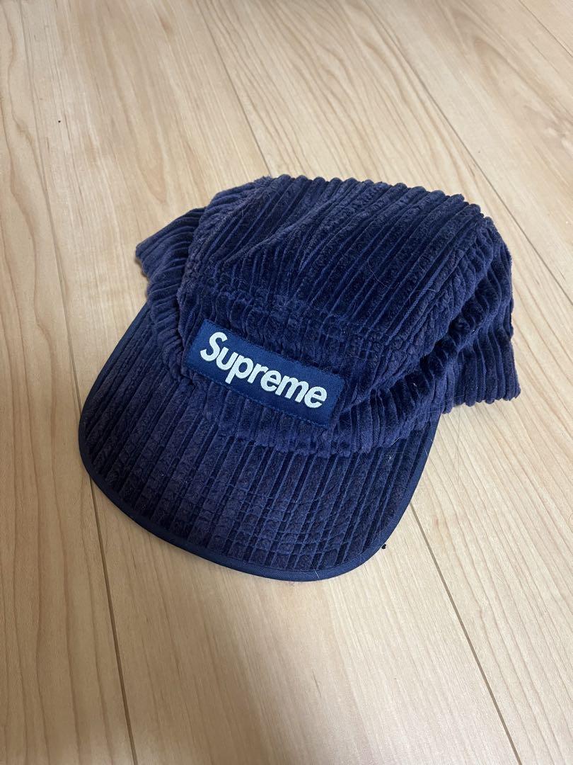 【超特価sale開催】  Supreme コーデュロイ ス ネイビーオンライン ワークキャップ 帽子