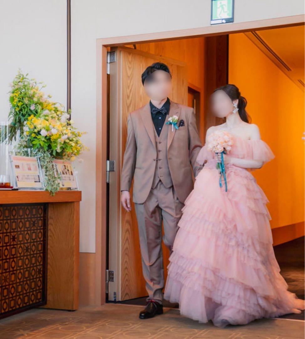 韓国ウェディングドレス 約30万円ドレスS