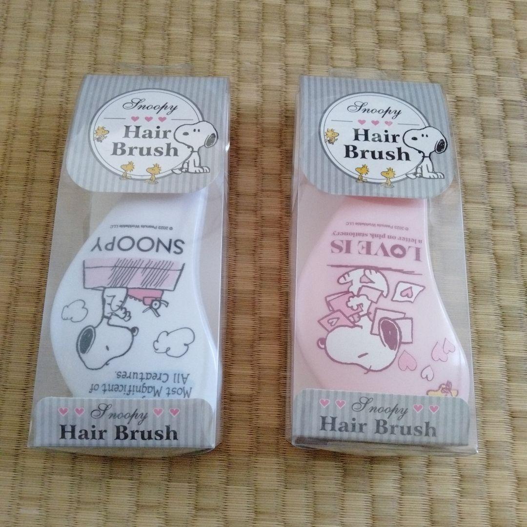 新品未使用品SARA スヌーピーヘアブラシ