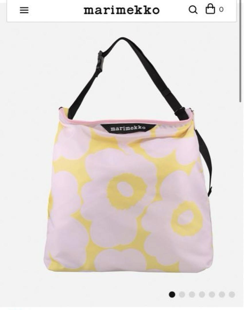 美品　marimekko マリメッコ　ウニッコ　ショルダーバッグ　ベージュ marimekko - 新品 マリメッコ Marimekko ショルダーバッグ