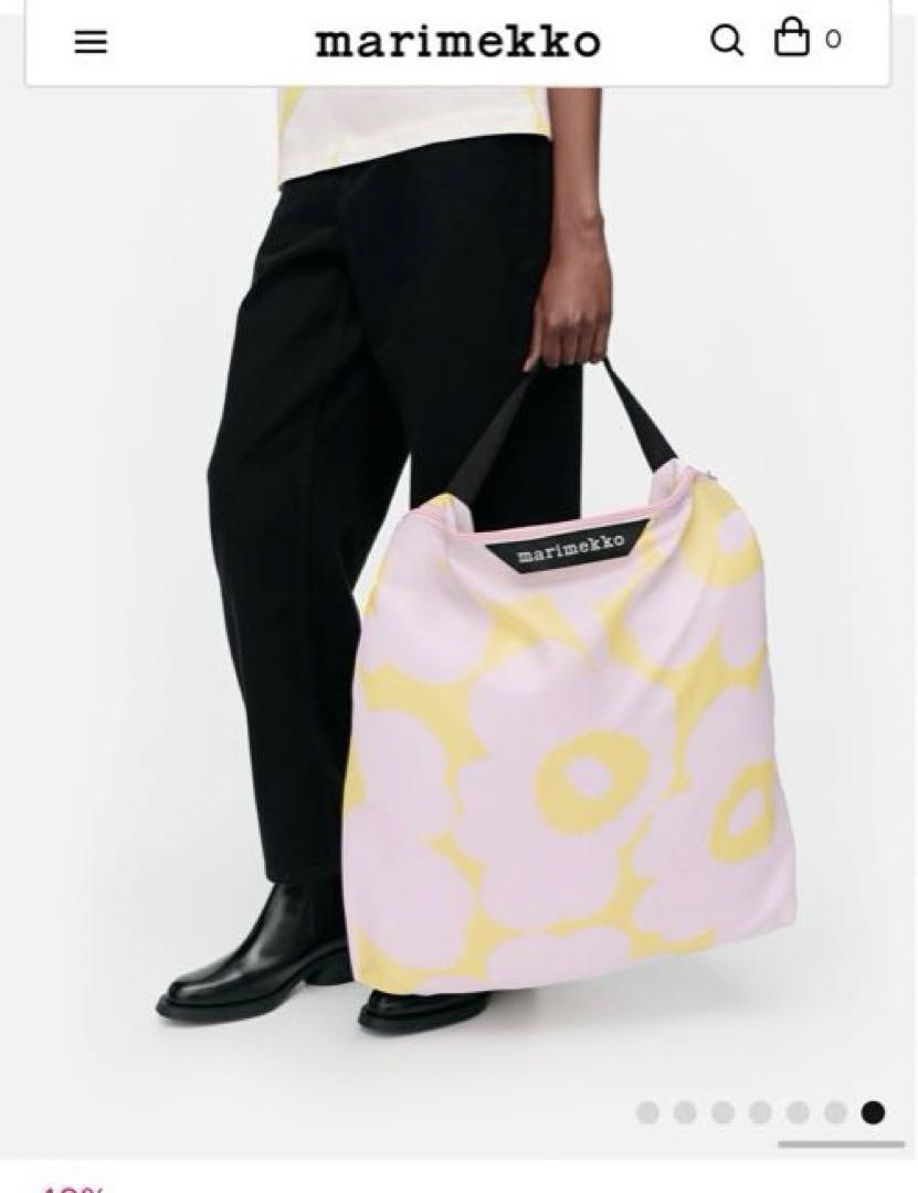 【新品・期間限定半額以下】marimekko ショルダーバッグ　ウニッコ 日本限定】All Day Bucket Unikko ショルダーバッグ | Maija