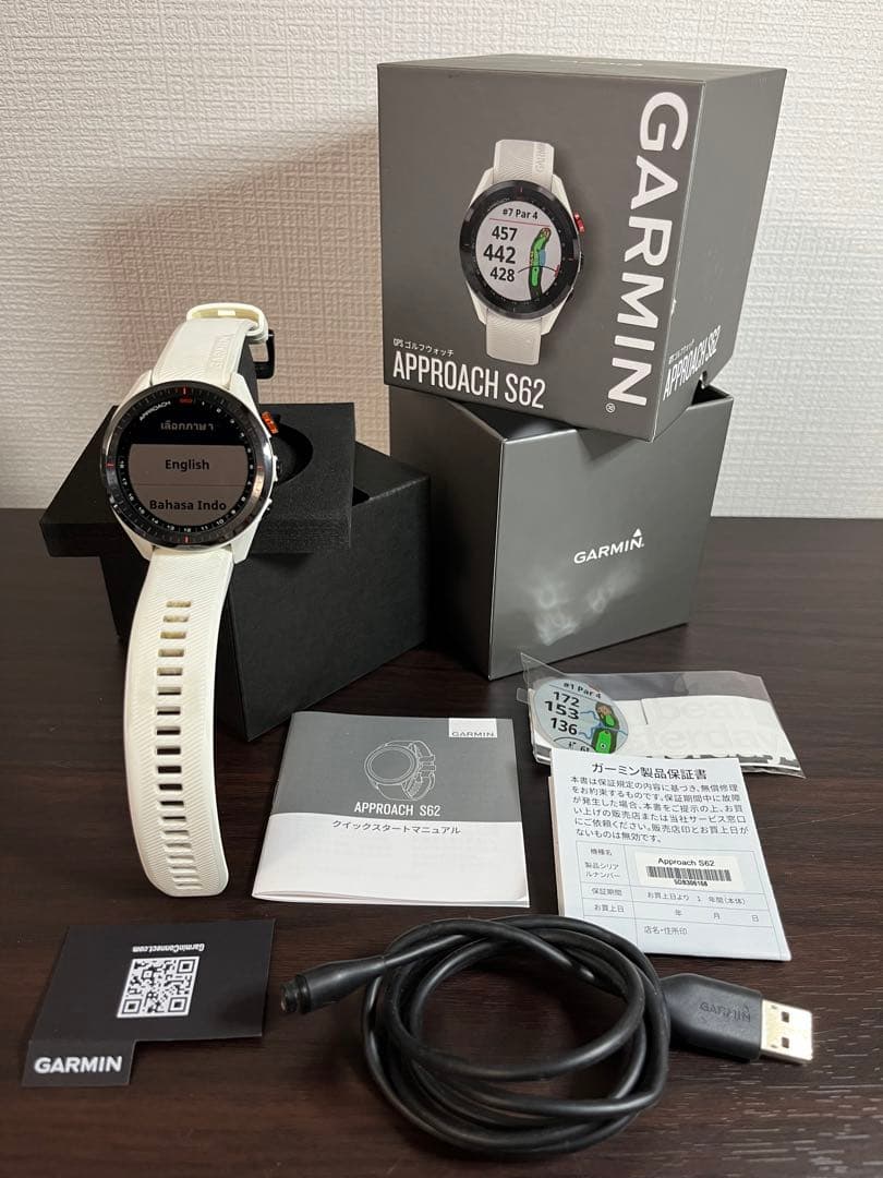 Garmin APPROACH S62 ホワイト おまけ付き
