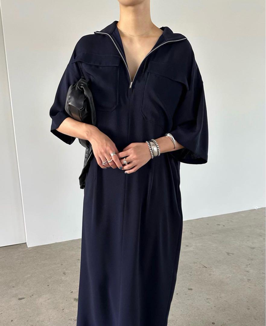 ワンピース CLANE LADY MILITARY ONEPIECE CLANE（クラネ）の「CLANE/クラネ/LADY MILITARY ONEPIECE