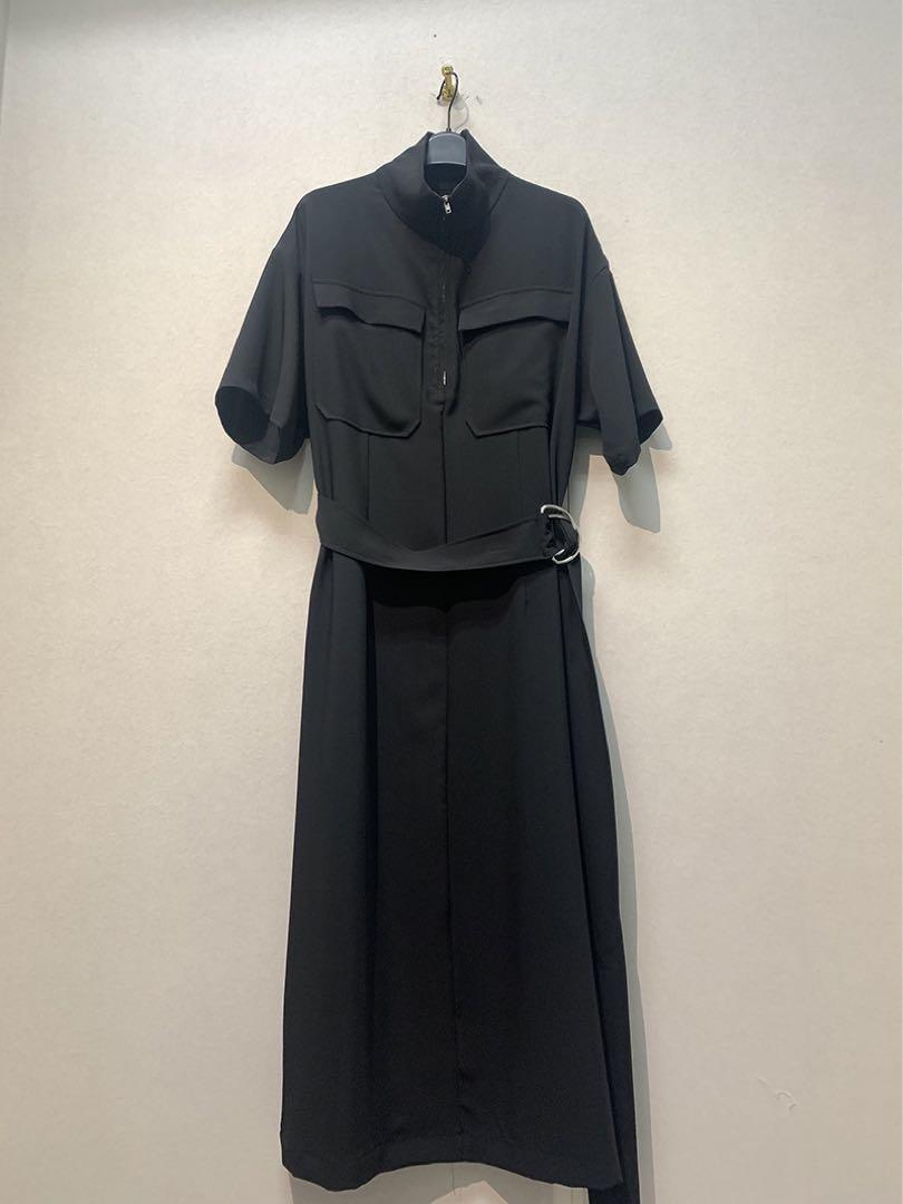 CLANE/クラネ/HALF ZIP MILITARY ONE PIECE 38 - ワンピース安い