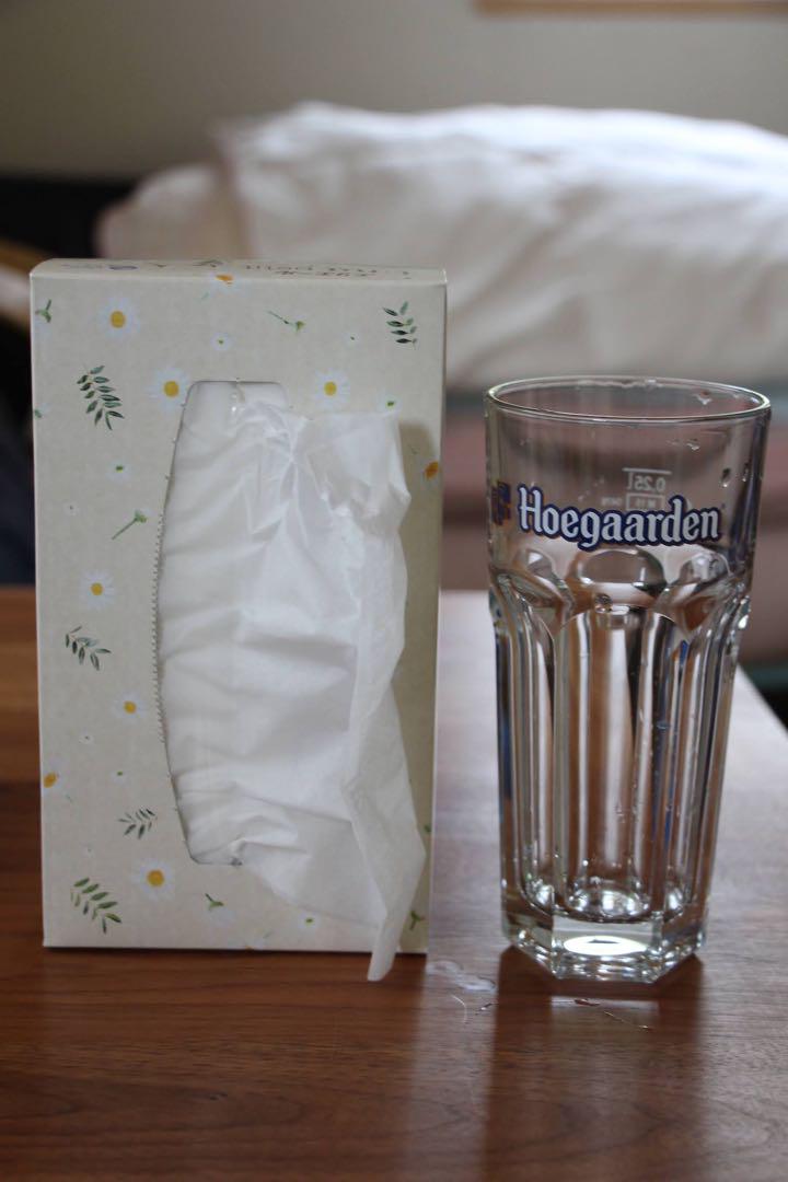 ヒューガルデンhoegaarden ビールグラス縦長