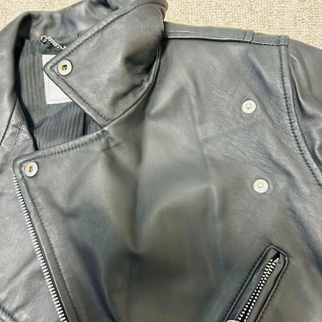 SLOBE IENA イエナ ライダース 革ジャン ブラック ラムレザー M