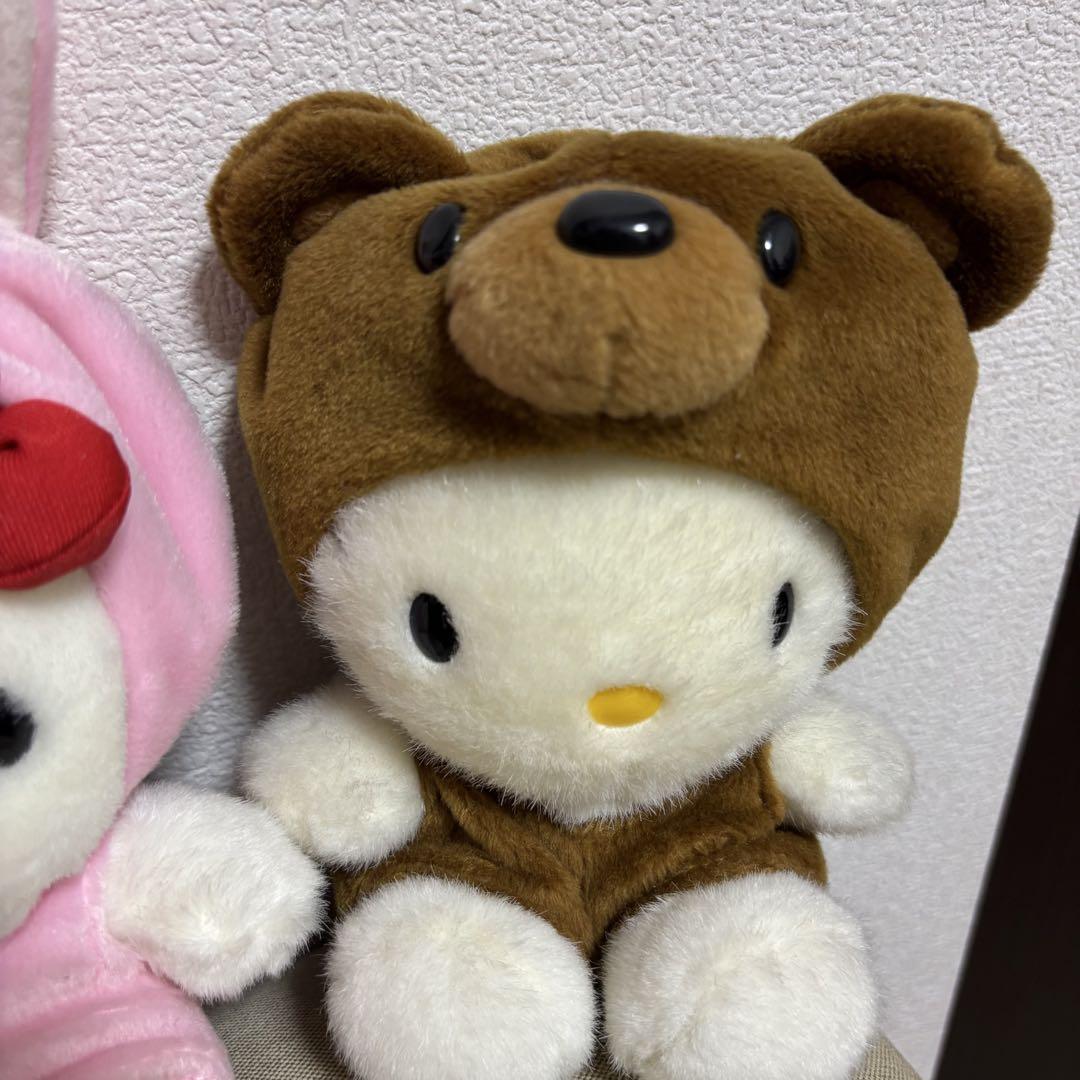 希少】ハローキティ 着ぐるみ ぬいぐるみ 3つセット ハロー