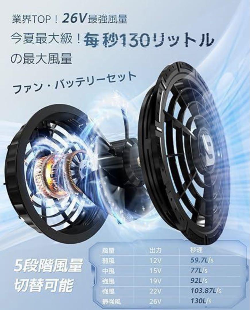 BURTLE バートル エアークラフトベスト バッテリー＆ファン＆空調服