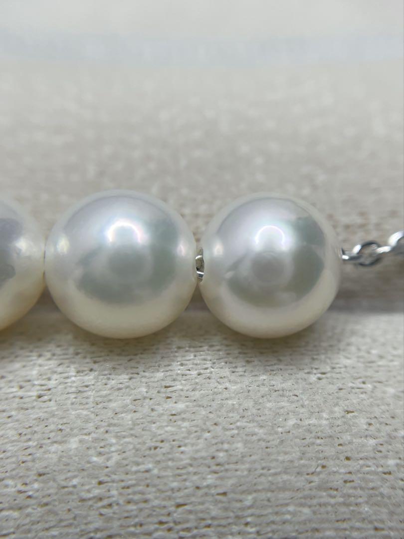 専用JB213★高級 あこや真珠8mm〜8.5mm WG ネックレス ソ付