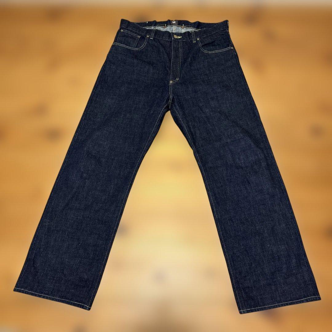 Lee 101 ルーズストレートデニム LM1013 w36L31 シンチバック