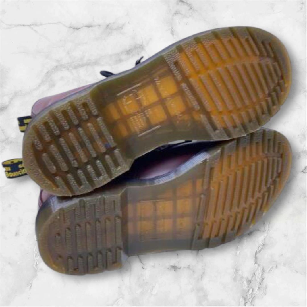 ドクターマーチン美品8ホールブーツ1460 チェリーレッドUK3レースアップ