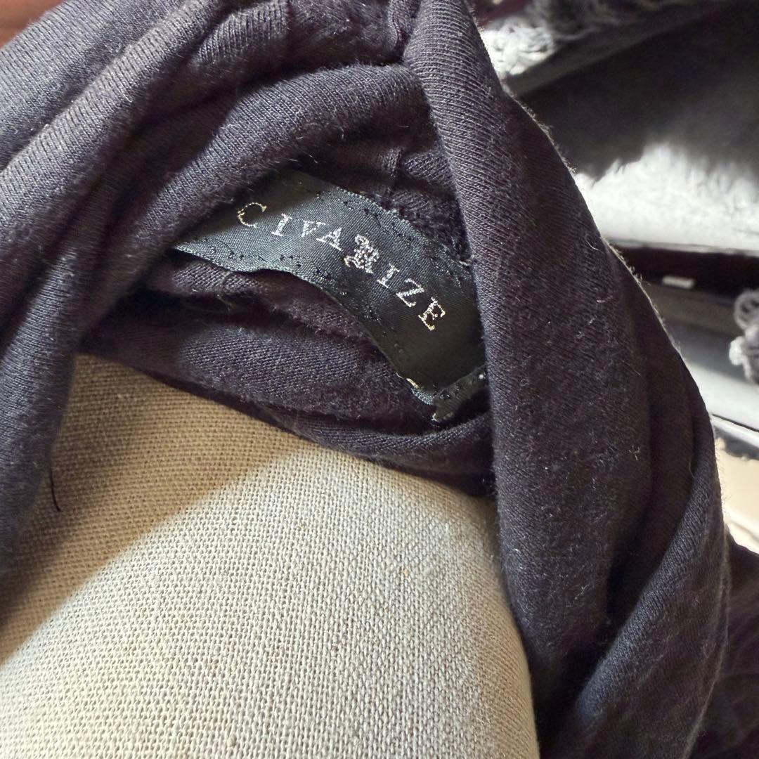 civarize ドレープ カットソー ロンt v系 お兄系 平成 - メルカリ