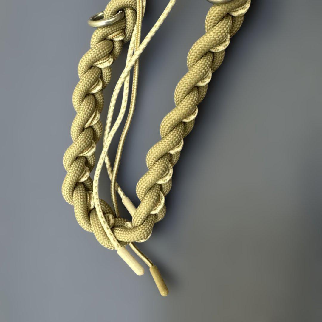 トポロジー　BRAIDED O-ROPE ベージュ