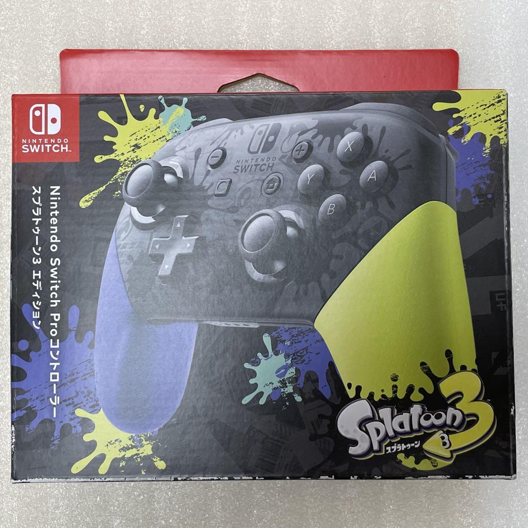 【新品未使用】Nintendo Switch Proコントローラー スプラ3 Amazon.com: Nintendo Official Switch: Pro Controller