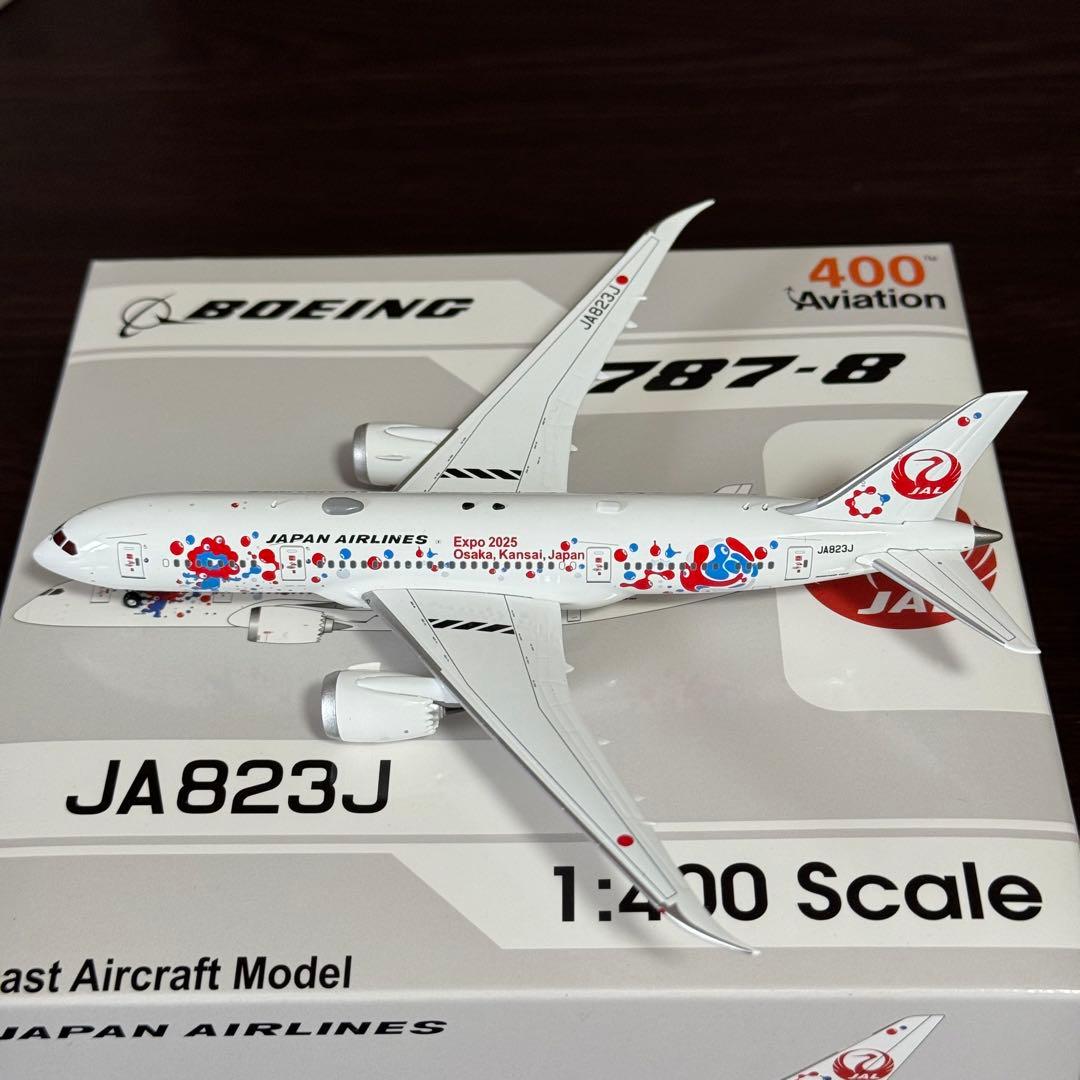 Aviation JAL 日本航空 B787-8 JA823J 1/400 新品 - メルカリ
