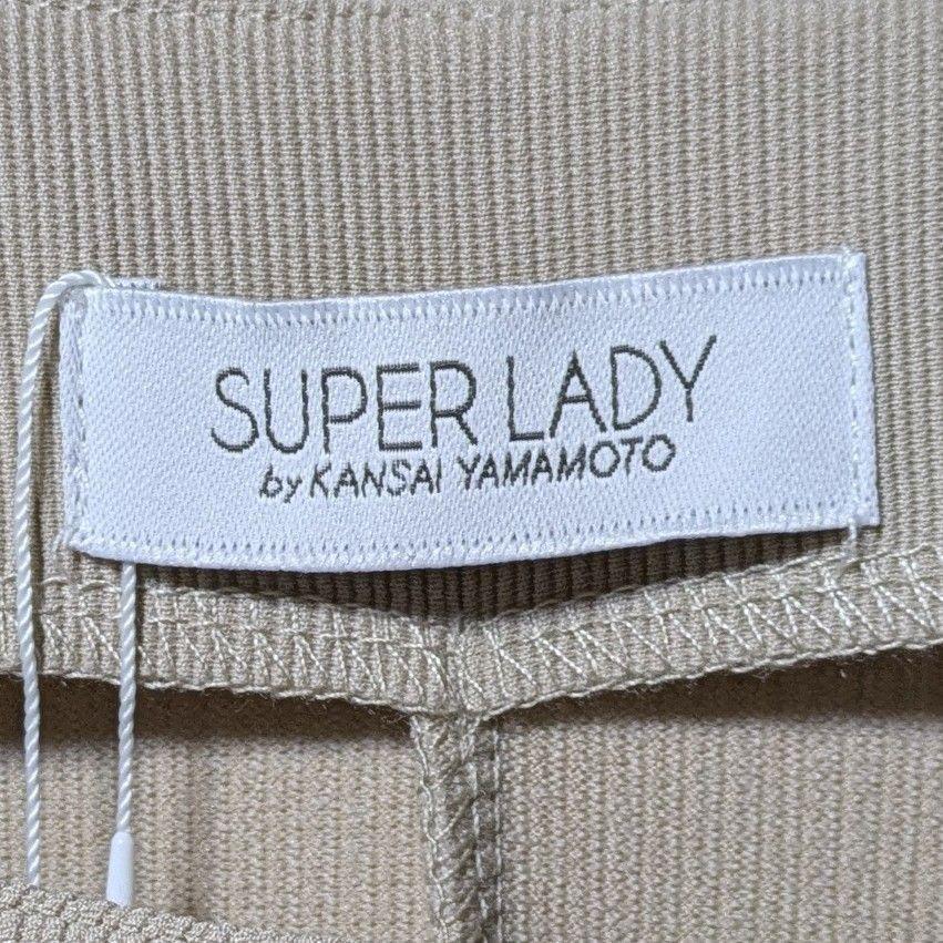 ❤新品❤山本寛斎SUPER LADYスーパーレディワンピース ベージュ