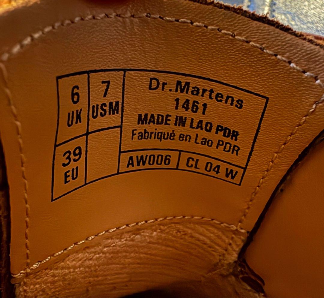 Dr.Martens1461ABRUZZO WP3ホールシューズ