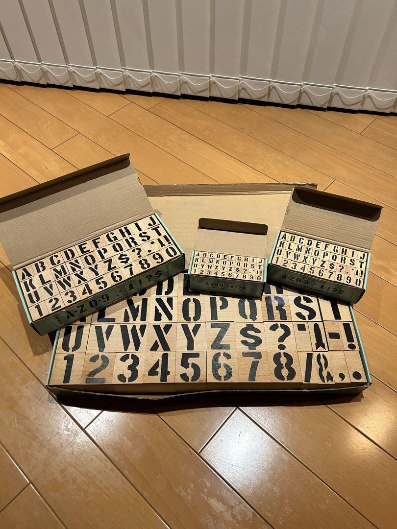 U.Sミリタリー　ステンシルスタンプ　フルセット