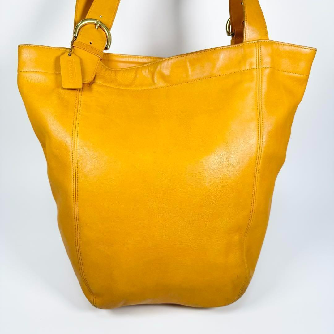 希少カラー A4収納 COACH オールドコーチ トートバッグ レザー USA製