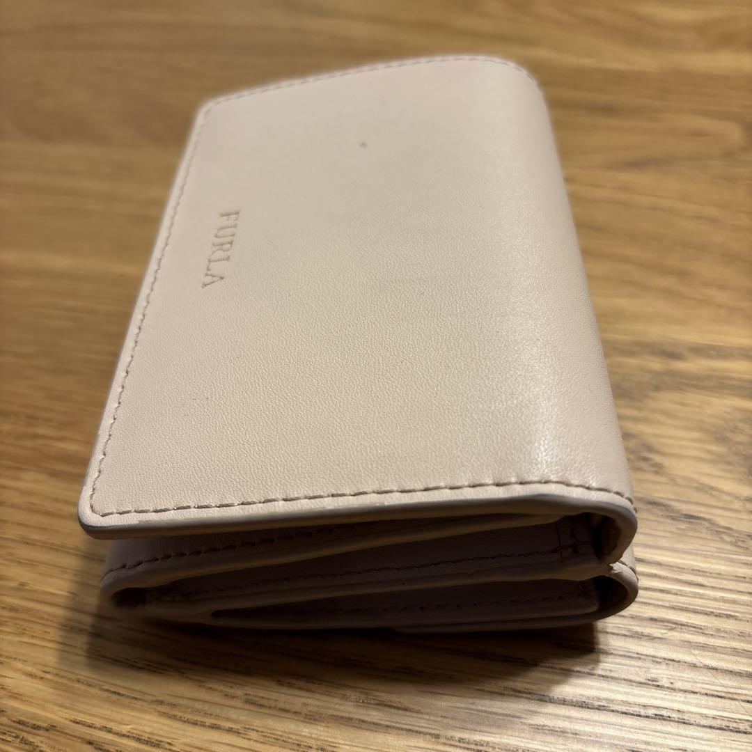 FURLA フルラ FULRA 三つ折り財布 （ピンクベージュ